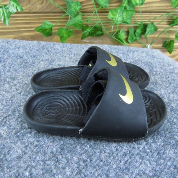 Nike Boys Slip-On Shoes Black Synthetic Pull On Size T 7 Medium - Picture 4 of 9